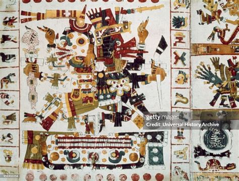 The Codex Borgia? A Glimpse into Mesoamerican Ritual and Cosmic Cycles!