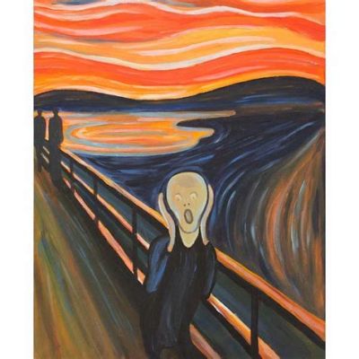 The Scream – Vibrant Expressionism Meets Surreal Landscapes!